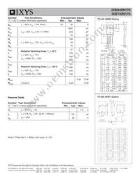 IXBH42N170 Datasheet Page 2