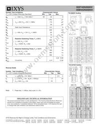 IXBT42N300HV Datasheet Page 2