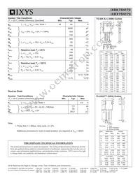 IXBX75N170 Datasheet Page 2