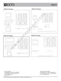 IXD611S7T/R Datasheet Page 14