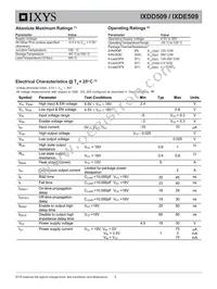 IXDD509D1T/R Datasheet Page 3