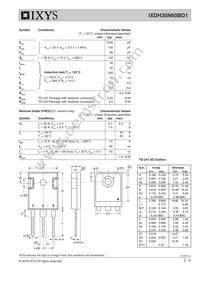 IXDH35N60BD1 Datasheet Page 2