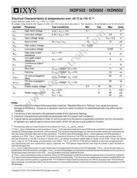 IXDN502SIA Datasheet Page 4