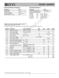 IXDN509D1T/R Datasheet Page 3