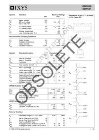 IXDP631PI Datasheet Page 2