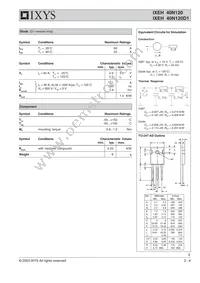 IXEH40N120D1 Datasheet Page 2
