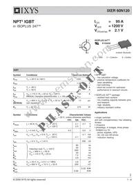 IXER60N120 Datasheet Cover