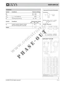 IXER60N120 Datasheet Page 2
