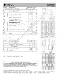 IXFA30N60X Datasheet Page 2