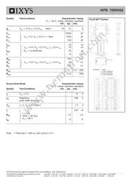 IXFB72N55Q2 Datasheet Page 2