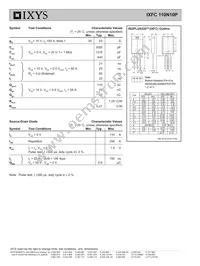IXFC110N10P Datasheet Page 2