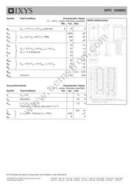 IXFC15N80Q Datasheet Page 2