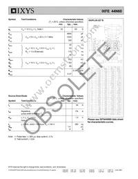 IXFE44N60 Datasheet Page 2