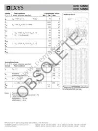 IXFE55N50 Datasheet Page 2