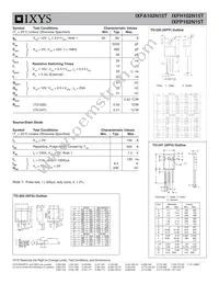 IXFH102N15T Datasheet Page 2