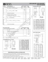 IXFH10N100P Datasheet Page 2