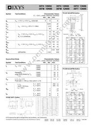 IXFH10N90 Datasheet Page 2