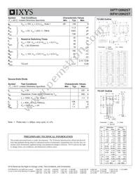 IXFH120N25T Datasheet Page 2