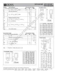 IXFH12N100P Datasheet Page 2