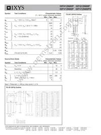 IXFH12N80P Datasheet Page 2