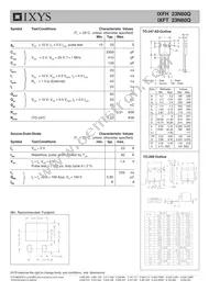 IXFH23N60Q Datasheet Page 2