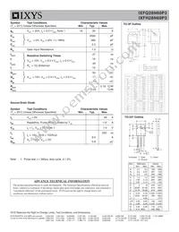 IXFH28N60P3 Datasheet Page 2