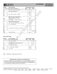 IXFH30N60X Datasheet Page 2