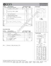IXFH34N50P3 Datasheet Page 2