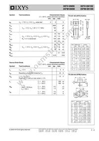 IXFH6N90 Datasheet Page 2