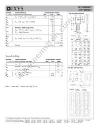 IXFH86N30T Datasheet Page 2