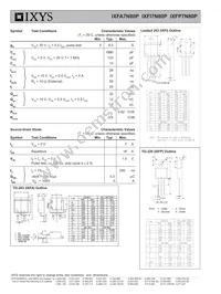 IXFI7N80P Datasheet Page 2