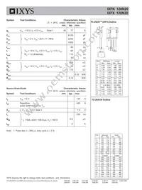 IXFK120N20 Datasheet Page 2