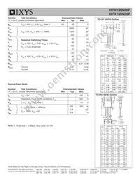 IXFK120N20P Datasheet Page 2