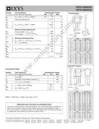 IXFK120N65X2 Datasheet Page 2