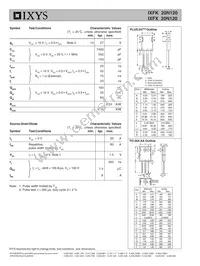 IXFK20N120 Datasheet Page 2