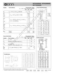 IXFK20N80Q Datasheet Page 2