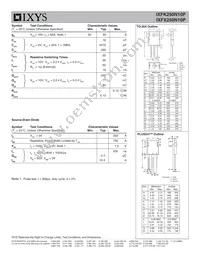 IXFK250N10P Datasheet Page 2