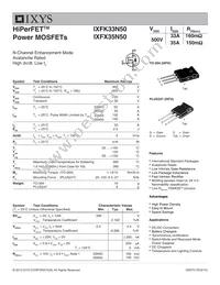 IXFK35N50 Datasheet Cover