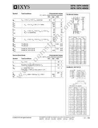 IXFK44N50 Datasheet Page 2