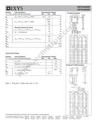 IXFK44N50F Datasheet Page 2