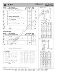 IXFK44N50P Datasheet Page 2