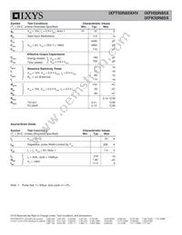 IXFK50N85X Datasheet Page 2