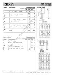 IXFK52N60Q2 Datasheet Page 2