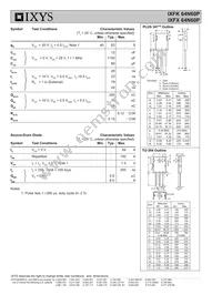 IXFK64N60P Datasheet Page 2