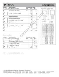 IXFL132N50P3 Datasheet Page 2