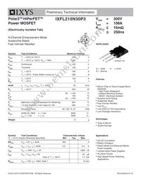 IXFL210N30P3 Datasheet Cover