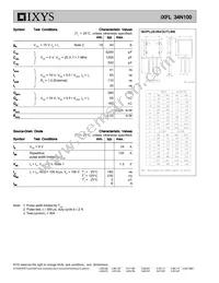 IXFL34N100 Datasheet Page 2