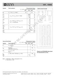 IXFL44N60 Datasheet Page 2