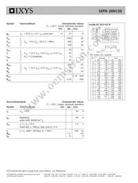 IXFN20N120 Datasheet Page 2