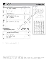 IXFN20N120P Datasheet Page 2